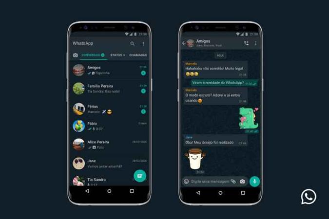 Whatsapp Disponibiliza Modo Escuro Para Iphone E Android Saiba