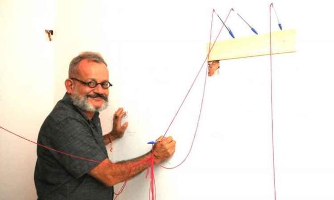 A Referência Galeria de Arte expõe individual de Gê Orthof, a primeira do artista em Brasília depois de cinco anos(foto: Antônio Cunha/CB/D.A Press) A Referência Galeria de Arte expõe individual de Gê Orthof, a primeira do artista em Brasília depois de cinco anos(foto: Antônio Cunha/CB/D.A Press)