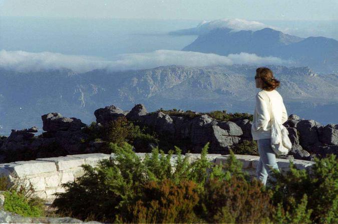 O Parque Nacional da Table Mountain é tombado Patrimônio Natural pela Unesco: paisagem deslumbrante(foto: Luis Tajes/CB/D.A Press) O Parque Nacional da Table Mountain é tombado Patrimônio Natural pela Unesco: paisagem deslumbrante(foto: Luis Tajes/CB/D.A Press)