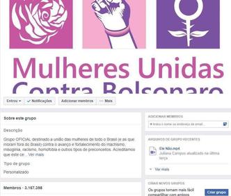 Página no Facebook da qual Maria Tuca é uma das administradoras: mais de 3 milhões de membros(foto: Reprodução) Página no Facebook da qual Maria Tuca é uma das administradoras: mais de 3 milhões de membros(foto: Reprodução)