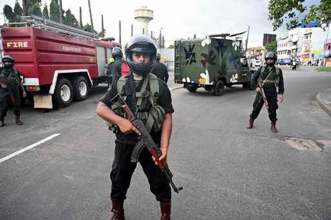Ruas do Sri Lanka após ataque a igrejas e hotéis no último domingo(foto: Jewel Samad/AFP) Ruas do Sri Lanka após ataque a igrejas e hotéis no último domingo(foto: Jewel Samad/AFP)