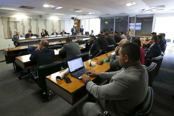 Comissão mista debate MP que estabelece tabela de preços mínimos de fretes do transporte de cargas(foto: Marcelo Camargo/Agência Brasil) Comissão mista debate MP que estabelece tabela de preços mínimos de fretes do transporte de cargas(foto: Marcelo Camargo/Agência Brasil)