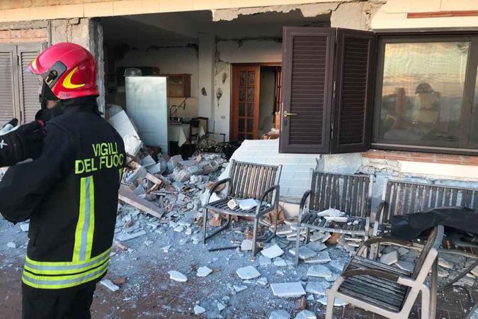 (foto: Divulgação Corpo de Bombeiros da Catânia) (foto: Divulgação Corpo de Bombeiros da Catânia)