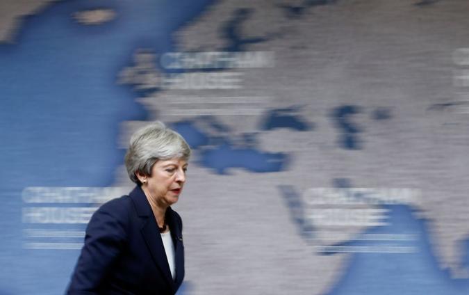 A premiê Theresa May deixa o governo do Reino Unido na terça-feira, sem ter concluído a saída do país da UE(foto: Henry Nicolas/AFP) A premiê Theresa May deixa o governo do Reino Unido na terça-feira, sem ter concluído a saída do país da UE(foto: Henry Nicolas/AFP)