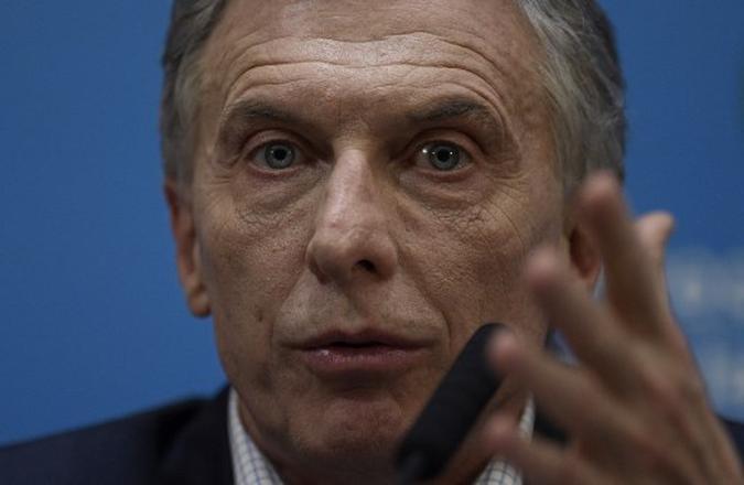 Presidente da Argentina, Mauricio Macri.(foto: Juan Mabromata/AFP) Presidente da Argentina, Mauricio Macri.(foto: Juan Mabromata/AFP)