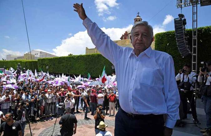 Andrés Manuel López Obrador(foto: Alfredo Estrella/AFP) Andrés Manuel López Obrador(foto: Alfredo Estrella/AFP)
