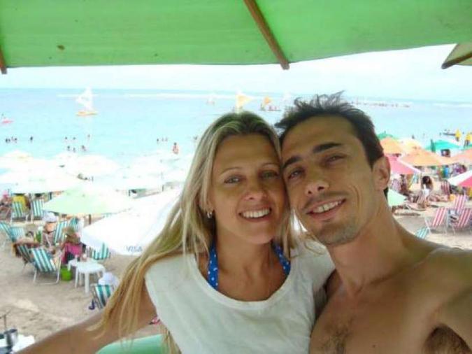 Leandro Boldrini, pai de Bernardo, com a madrasta Graciele Ugulini(foto: Reprodução/Facebook) Leandro Boldrini, pai de Bernardo, com a madrasta Graciele Ugulini(foto: Reprodução/Facebook)