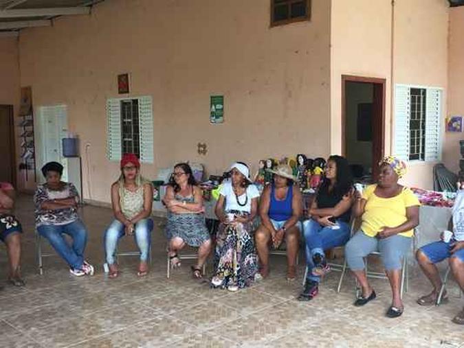 Encontro para comemorar o Dia da Consciência Negra no Varjão.(foto: Marina Adorno/CB/D.A Press) Encontro para comemorar o Dia da Consciência Negra no Varjão.(foto: Marina Adorno/CB/D.A Press)