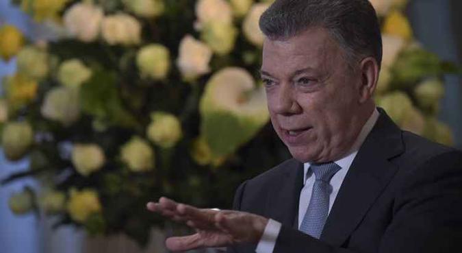 O presidente da Colômbia, Juan Manuel Santos, afirmou em sua conta no Twitter que estava ocupado no último sábado com O presidente da Colômbia, Juan Manuel Santos, afirmou em sua conta no Twitter que estava ocupado no último sábado com