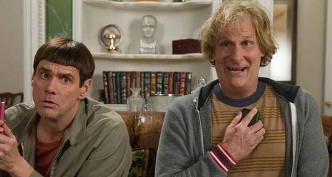 Carrey e Daniels protagonizaram o clássico Carrey e Daniels protagonizaram o clássico