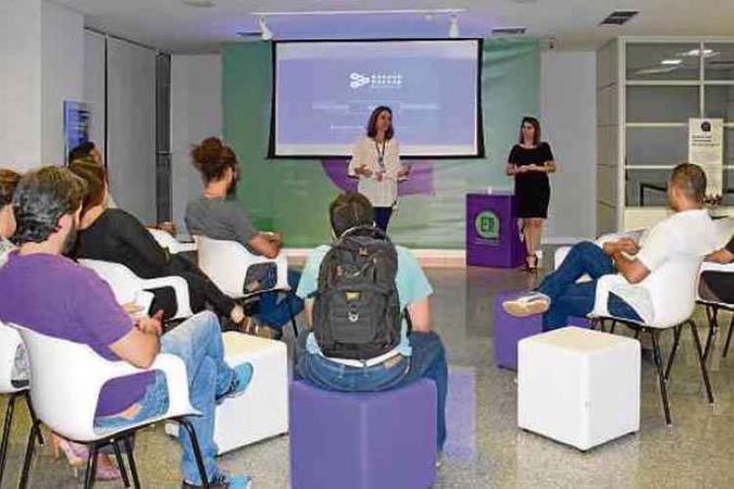 O espaço EI! Comunidade de Empreendedorismo e Inovação recebeu o 3º Edtech Meetup BSB esta semana (foto: Camila de Magalhães/FAC/D.A Press ) O espaço EI! Comunidade de Empreendedorismo e Inovação recebeu o 3º Edtech Meetup BSB esta semana (foto: Camila de Magalhães/FAC/D.A Press )