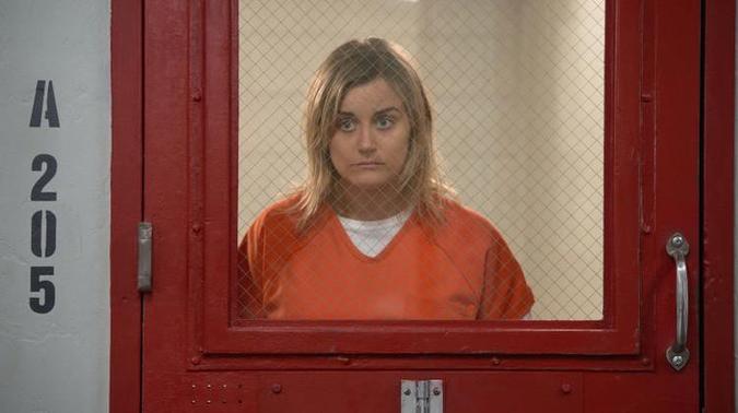 Taylor Schilling volta a encarnar Piper Chapman na sexta temporada de 'Orange is the new black'(foto: JoJo Whilden/Netflix) Taylor Schilling volta a encarnar Piper Chapman na sexta temporada de 'Orange is the new black'(foto: JoJo Whilden/Netflix)