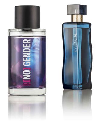 Faces No Gender, da Natura (R$ 84,90); Essencial OUD masculino e feminino, da Natura (149,90)(foto: Divulgação ) Faces No Gender, da Natura (R$ 84,90); Essencial OUD masculino e feminino, da Natura (149,90)(foto: Divulgação )