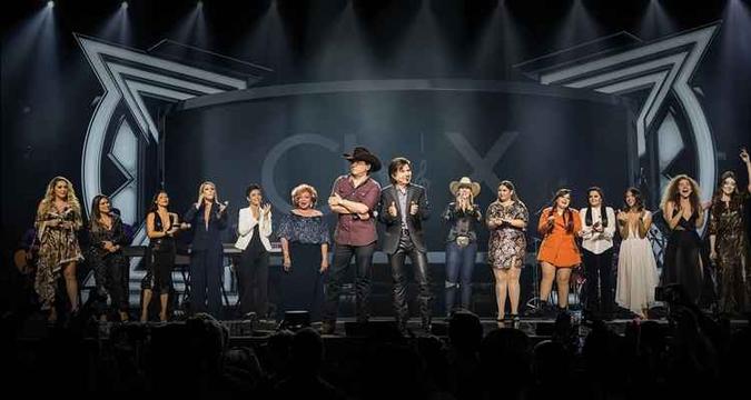 Chitãozinho & Xororó celebram as mulheres do mundo da música em novo DVD(foto: Universal Music/Divulgação) Chitãozinho & Xororó celebram as mulheres do mundo da música em novo DVD(foto: Universal Music/Divulgação)