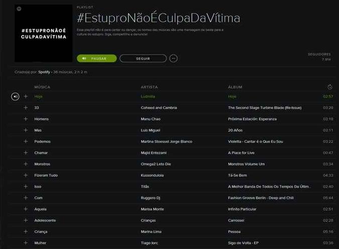 (foto: Reprodução/Spotify) (foto: Reprodução/Spotify)