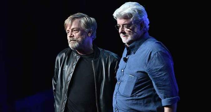 Mark Hamill trabalhou na trilogia clássica de Star wars de George Lucas(foto: Getty Images) Mark Hamill trabalhou na trilogia clássica de Star wars de George Lucas(foto: Getty Images)