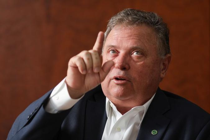 O ministro da Agricultura, Blairo Maggi(foto: Sérgio Lima/AFP) O ministro da Agricultura, Blairo Maggi(foto: Sérgio Lima/AFP)