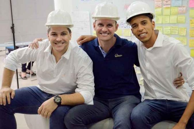 Rodrigo, Caio e Jefferson: Rodrigo, Caio e Jefferson:
