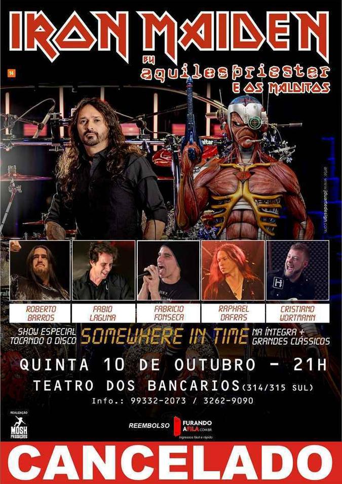 Produtora anunciou o cancelamento do evento(foto: Mosh Produções/Divulgação) Produtora anunciou o cancelamento do evento(foto: Mosh Produções/Divulgação)