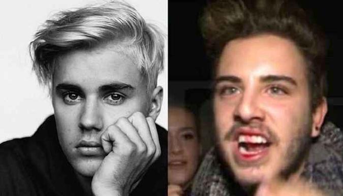 Kevin Ramirez, de 18 anos, que levou um soco de Justin, pretende levar o caso aos tribunais(foto: Instagram/TMZ/Reprodução) Kevin Ramirez, de 18 anos, que levou um soco de Justin, pretende levar o caso aos tribunais(foto: Instagram/TMZ/Reprodução)