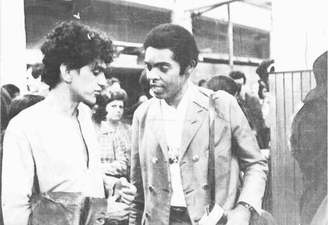 Gilberto Gil e Caetano Veloso foram expulsos do Brasil em 1969(foto: Arquivo CB/D.A Press) Gilberto Gil e Caetano Veloso foram expulsos do Brasil em 1969(foto: Arquivo CB/D.A Press)