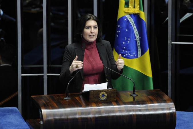 A presidente da CCJ, Simone Tebet diz que a reforma da Previdência está 'blindada'(foto: Roque de Sá/Agência Senado ) A presidente da CCJ, Simone Tebet diz que a reforma da Previdência está 'blindada'(foto: Roque de Sá/Agência Senado )