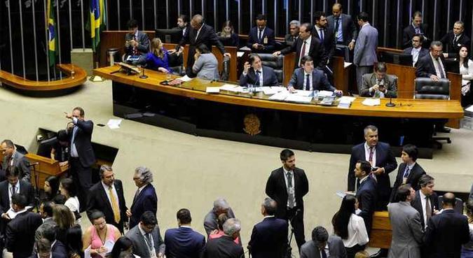 A pauta incluía 16 vetos, cada um deles com vários dispositivos(foto: Luis Macedo/Câmara dos Deputados ) A pauta incluía 16 vetos, cada um deles com vários dispositivos(foto: Luis Macedo/Câmara dos Deputados )