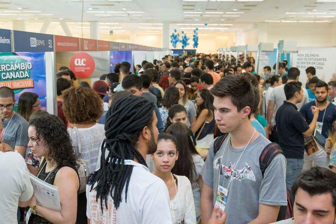 EduExpo e a EduCanadá ocorrerão simultaneamente, com a presença de instituições de ensino de países como Canadá, Estados Unidos, França, Coreia do Sul, Nova Zelândia e Espanha(foto: EduExpo/Reprodução) EduExpo e a EduCanadá ocorrerão simultaneamente, com a presença de instituições de ensino de países como Canadá, Estados Unidos, França, Coreia do Sul, Nova Zelândia e Espanha(foto: EduExpo/Reprodução)