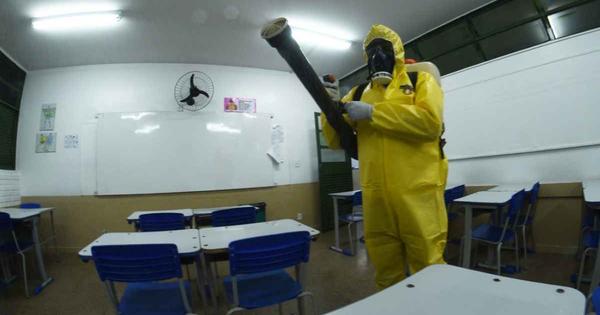 Secretaria de Educa&ccedil;&atilde;o come&ccedil;a desinfec&ccedil;&otilde;es de escolas nesta segunda-feira