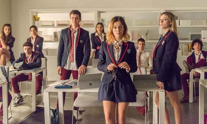 Após o sucesso da primeira temporada, 'Elite' retorna com a sequência em setembro(foto: Netflix/Divulgação) Após o sucesso da primeira temporada, 'Elite' retorna com a sequência em setembro(foto: Netflix/Divulgação)