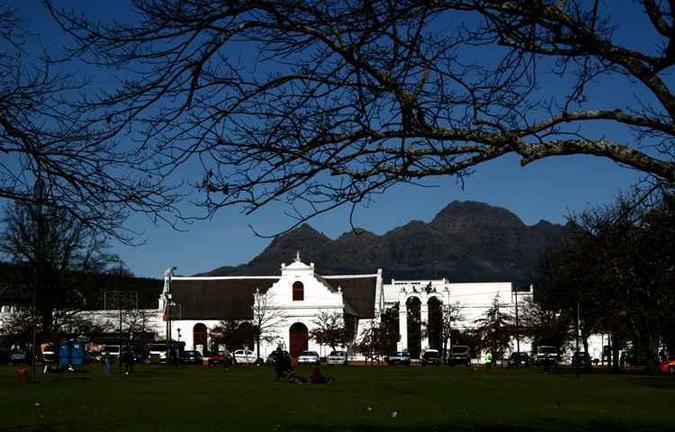 Stellenbosch é uma das cidades mais antigas de colonização europeia na África do Sul(foto: Renato Alves/CB/D.A Press - 23/8/10) Stellenbosch é uma das cidades mais antigas de colonização europeia na África do Sul(foto: Renato Alves/CB/D.A Press - 23/8/10)
