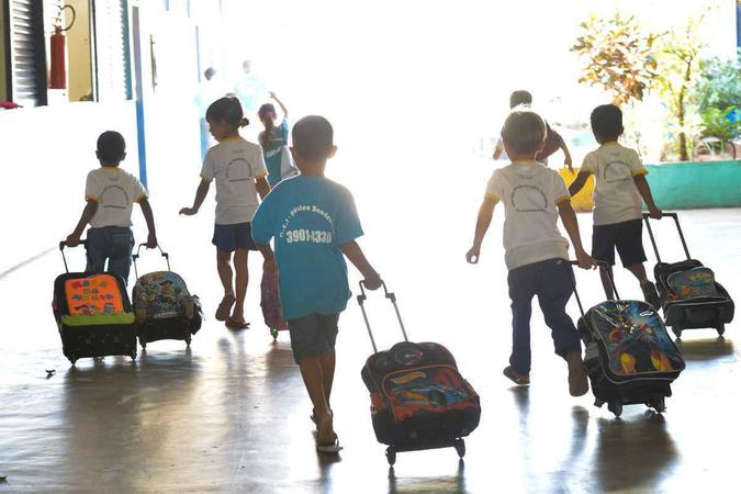 As matrículas para as escolas púbicas do DF começam em 25 de setembro(foto: Agência Brasil/Reprodução) As matrículas para as escolas púbicas do DF começam em 25 de setembro(foto: Agência Brasil/Reprodução)