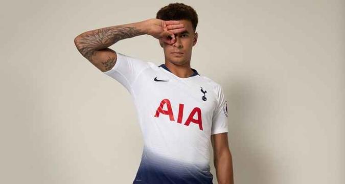 Dele Alli é uma das principais estrelas da seleção inglesa(foto: Divulgação/Twitter) Dele Alli é uma das principais estrelas da seleção inglesa(foto: Divulgação/Twitter)