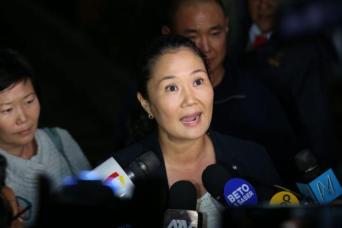 Keiko Fujimori, de 43 anos, foi candidata à presidência em 2011 e 2016, perdendo em votações muito apertadas(foto: AFP/Luka Gonzales) Keiko Fujimori, de 43 anos, foi candidata à presidência em 2011 e 2016, perdendo em votações muito apertadas(foto: AFP/Luka Gonzales)