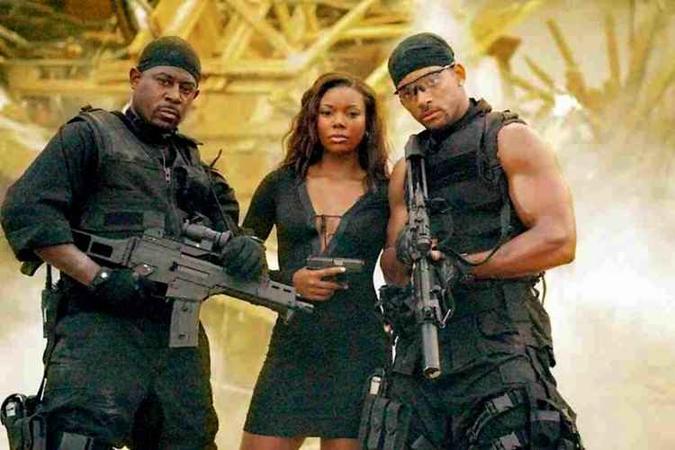 Martin Lawrence e Will Smith em cena do filme Bad Boys II(foto: HO) Martin Lawrence e Will Smith em cena do filme Bad Boys II(foto: HO)