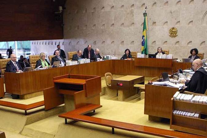 A proposta do reajuste de 16,38% no salário dos ministros foi aprovada por 7 votos a 4(foto: Nelson Jr./SCO/STF) A proposta do reajuste de 16,38% no salário dos ministros foi aprovada por 7 votos a 4(foto: Nelson Jr./SCO/STF)