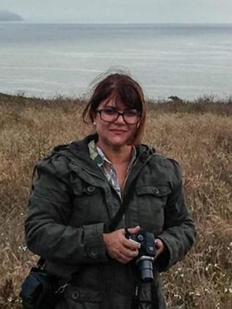 A pesquisadora Dalva Maria em campo no Parque Nacional de Point Reyes, na Califórnia(foto: Arquivo Pessoal) A pesquisadora Dalva Maria em campo no Parque Nacional de Point Reyes, na Califórnia(foto: Arquivo Pessoal)