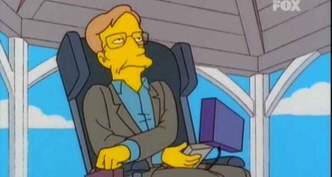 O físico costumava se divertir com suas aparições nos desenhos(foto: Fox/Divulgao) O físico costumava se divertir com suas aparições nos desenhos(foto: Fox/Divulgao)