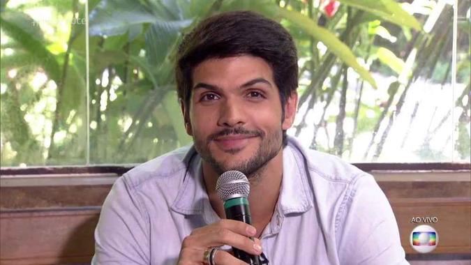 Lucas participa do programa 'Mais Você' na TV Globo(foto: TVGlobo/Reprodução) Lucas participa do programa 'Mais Você' na TV Globo(foto: TVGlobo/Reprodução)