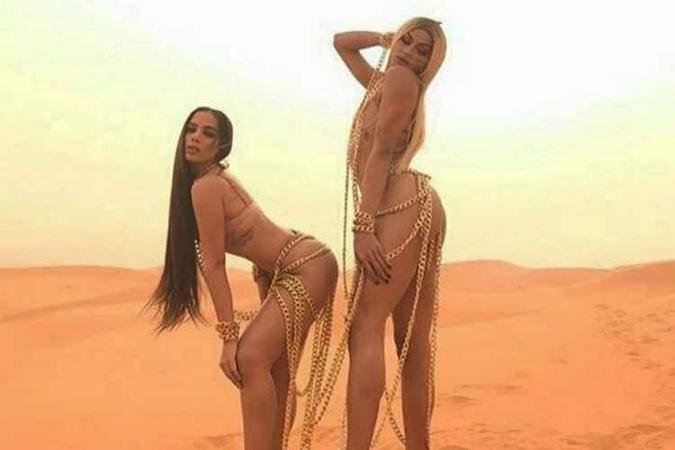 As duas já trabalharam juntas em 2017(foto: Reproducao/Instagram) As duas já trabalharam juntas em 2017(foto: Reproducao/Instagram)