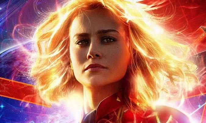Brie Larson mostra força da personagem Carol Danvers(foto: Marvel Studios/Divulgação) Brie Larson mostra força da personagem Carol Danvers(foto: Marvel Studios/Divulgação)