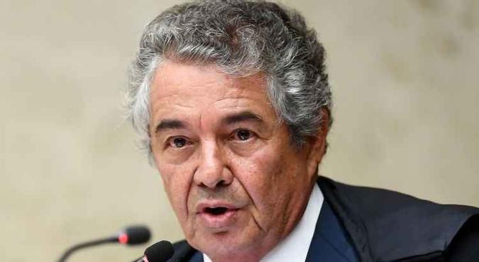 Ministro Marco Aurélio Mello durante votação na casa (foto: Evaristo SA) Ministro Marco Aurélio Mello durante votação na casa (foto: Evaristo SA)