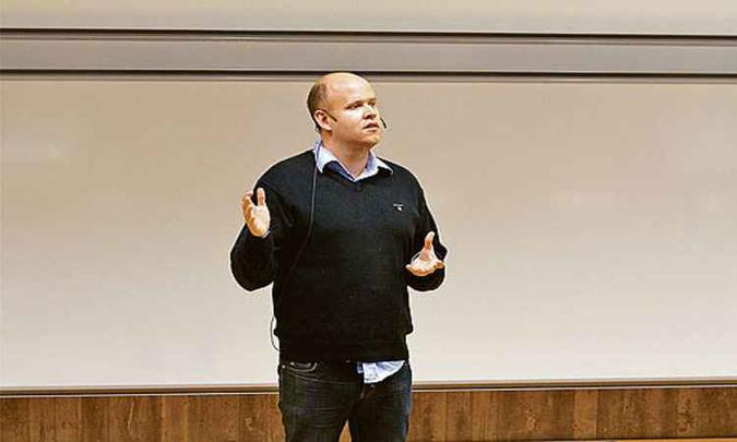 Fundada por Daniel Ek, Spotify comprova o fôlego renovado do setor ao revelar lucro no último trimestre de 2018(foto: Wikipedia) Fundada por Daniel Ek, Spotify comprova o fôlego renovado do setor ao revelar lucro no último trimestre de 2018(foto: Wikipedia)